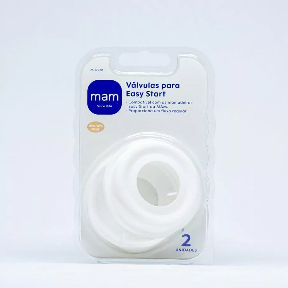 Válvula Anticólica Mamadeiras Easy Start C/ 2 Un - MAM