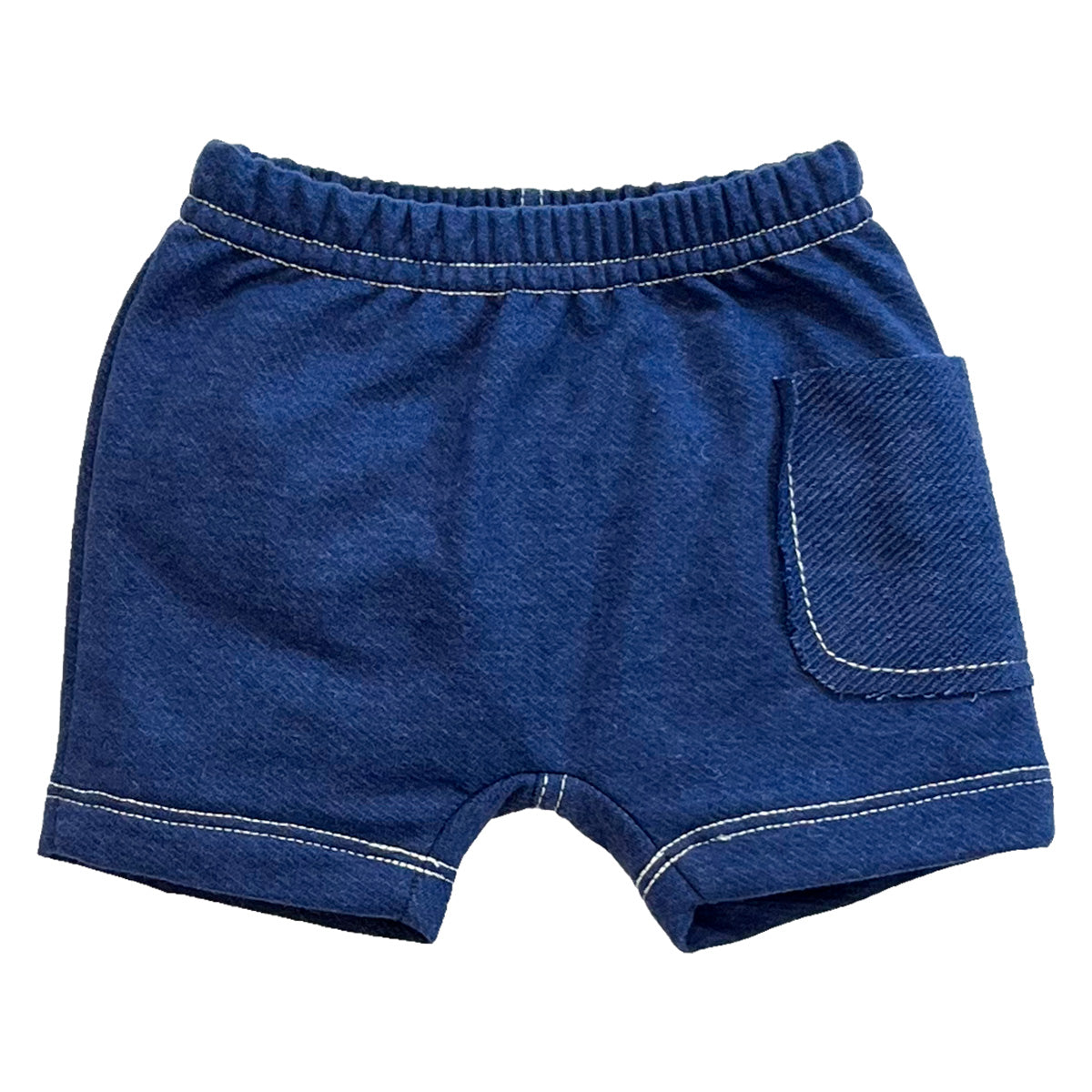 Short Moletinho Jeans Bebê Menino - Tilly Baby