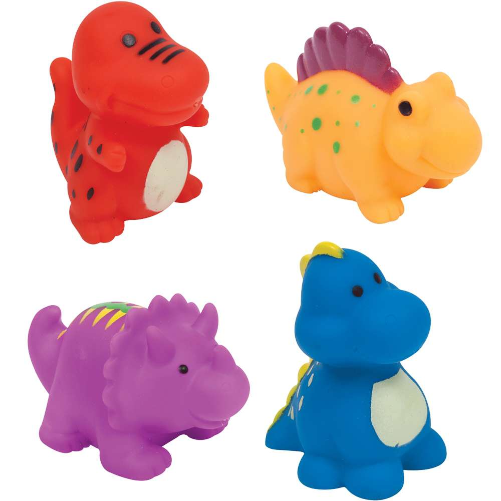Bichinhos Para Banho Coloridos Dinossauros - Buba