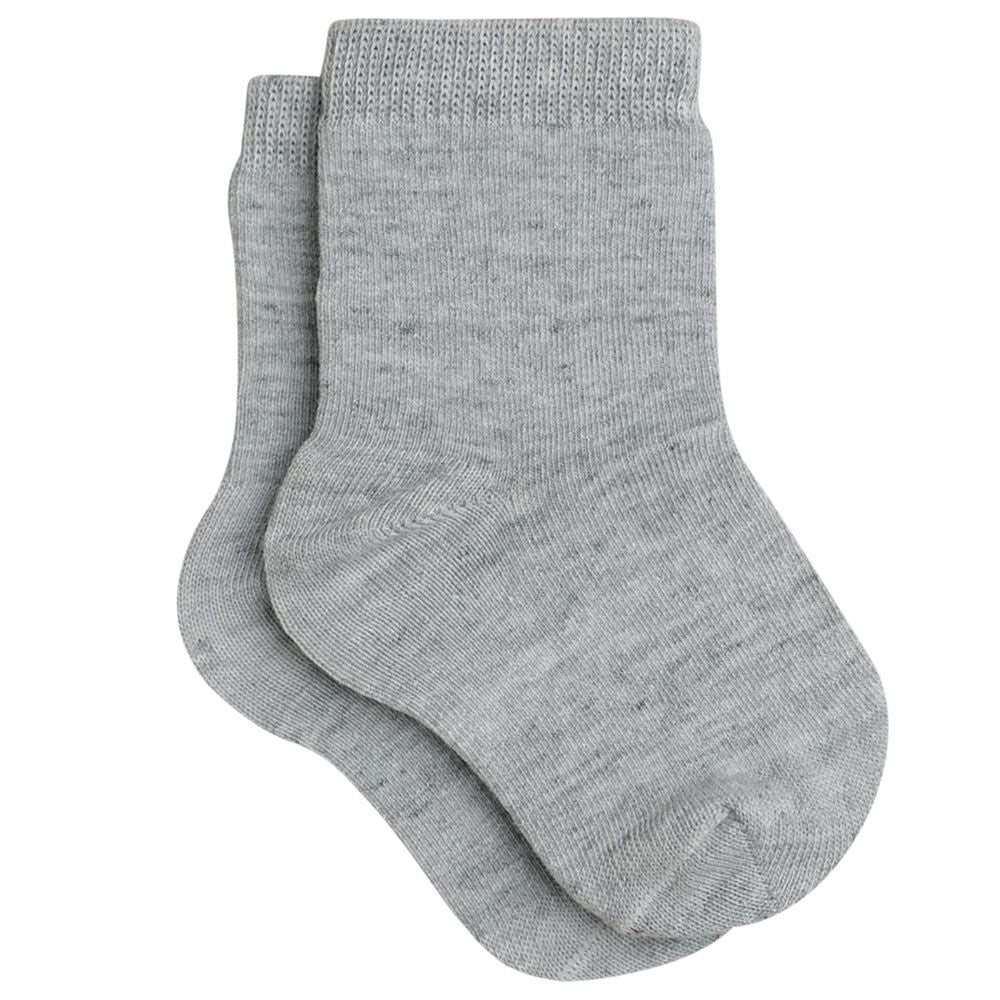 Meia Cano Médio Bebê Unissex Básica Lisa - Lupo