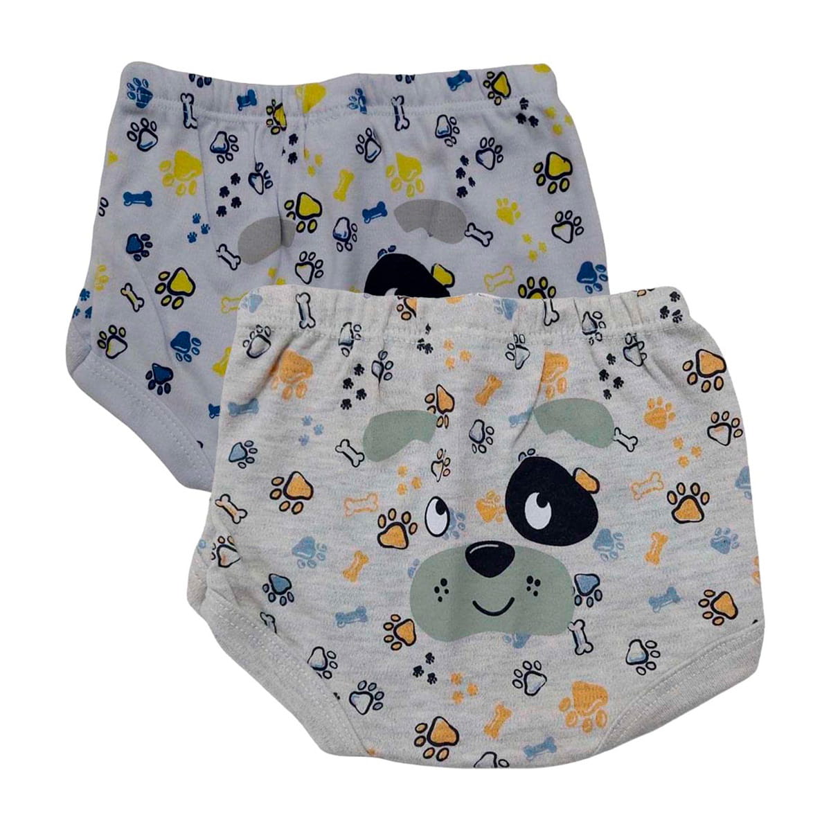 Short Cobre Fralda Suedine Cachorrinho - Kiko Baby