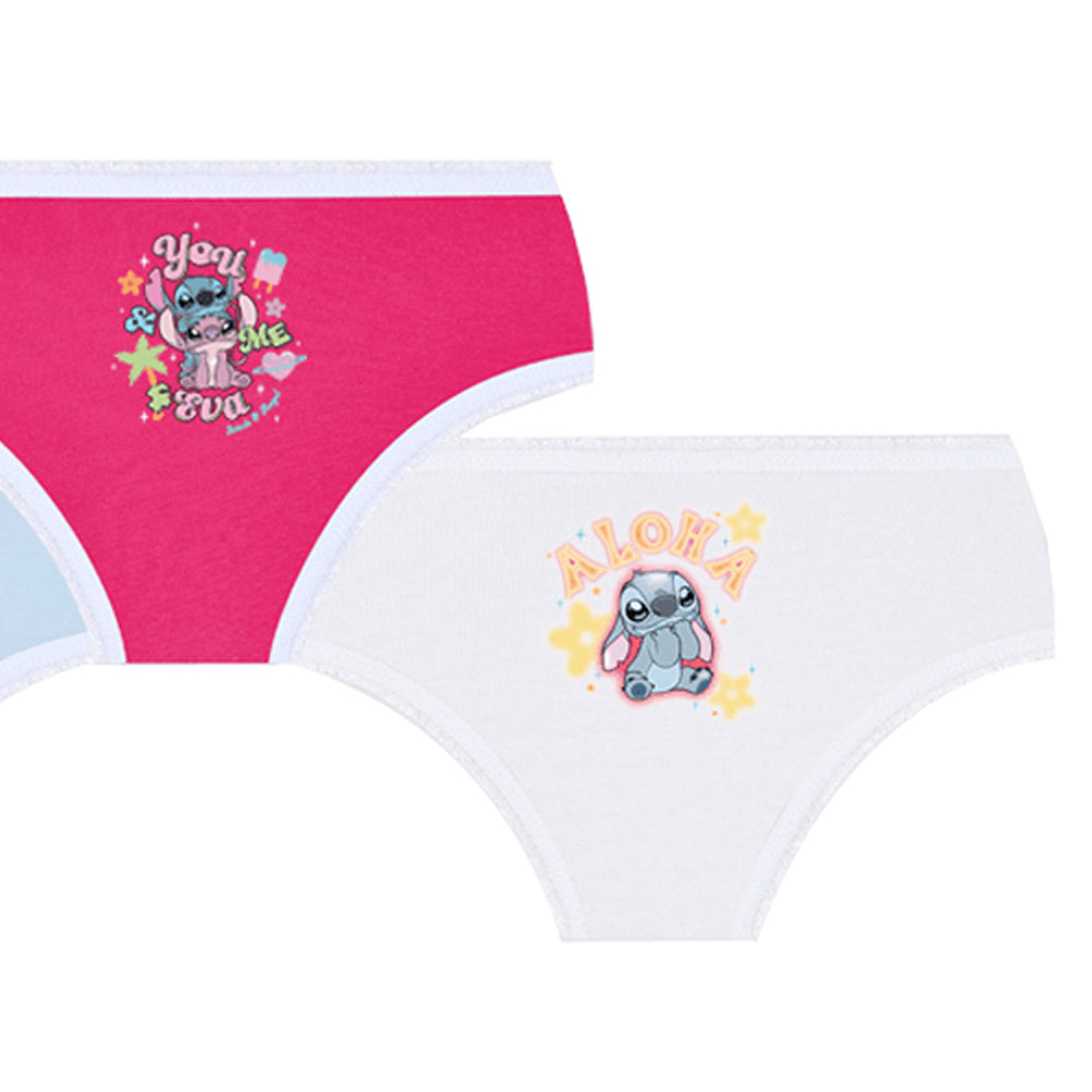 Kit 3 Calcinhas Infantil Kids Angel e Stitch - Lupo