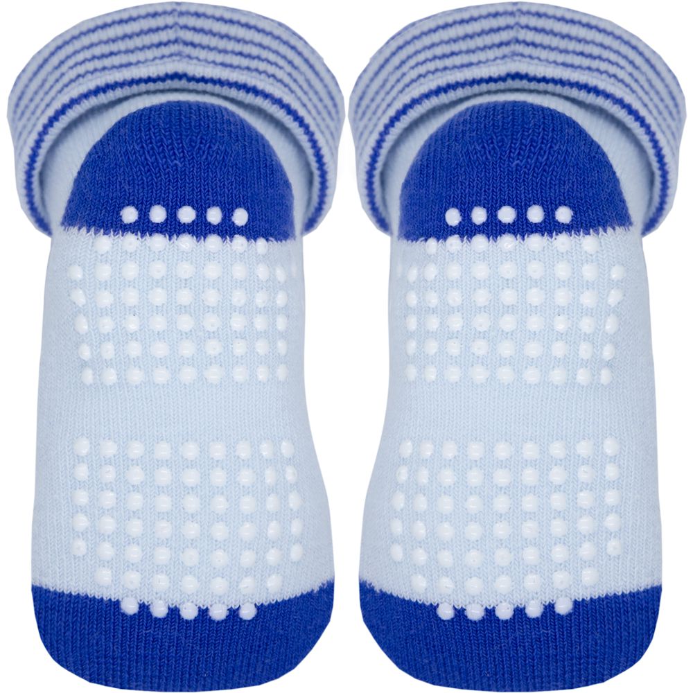 Meia Antiderrapante Bebê com Chocalho Urso - Buba