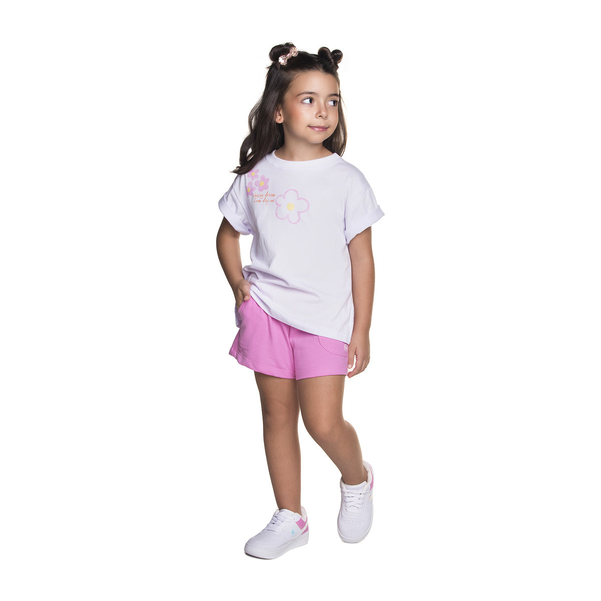 Shorts Infantil Menina Cuteness Moletinho - Have Fun