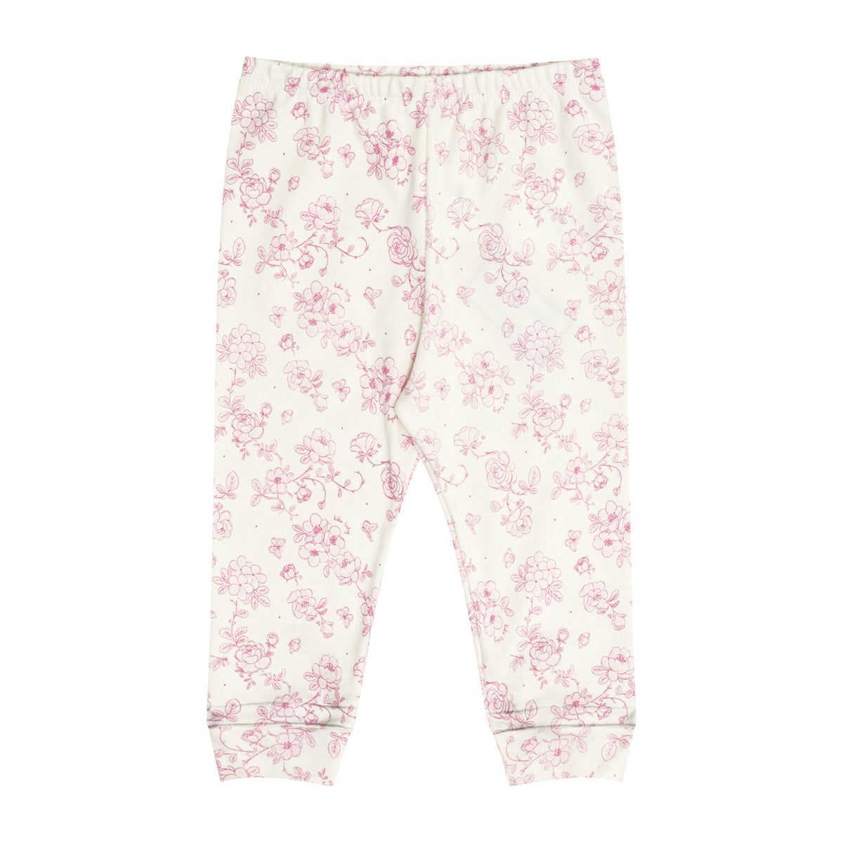 Calça Bebê Menina Suedine Florida Off - Kiko Baby