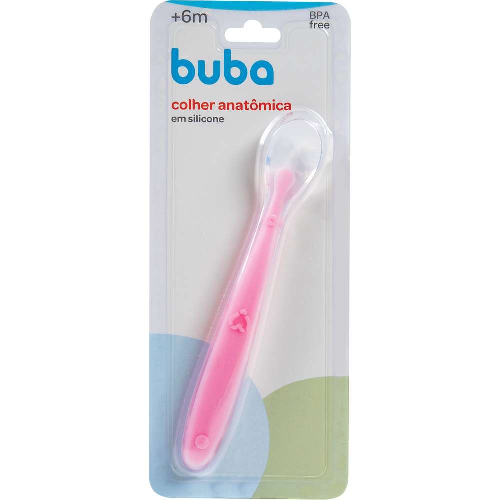 Colher em Silicone Bebê - Buba