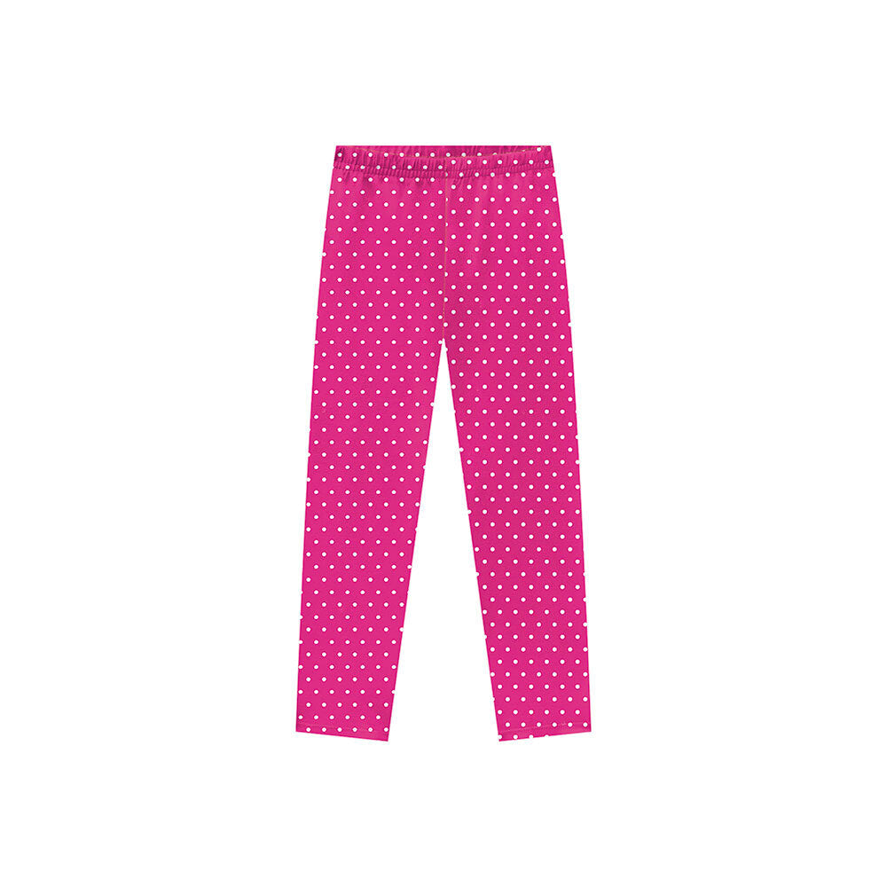 Calça Legging Infantil Estampada em Cotton - Kyly