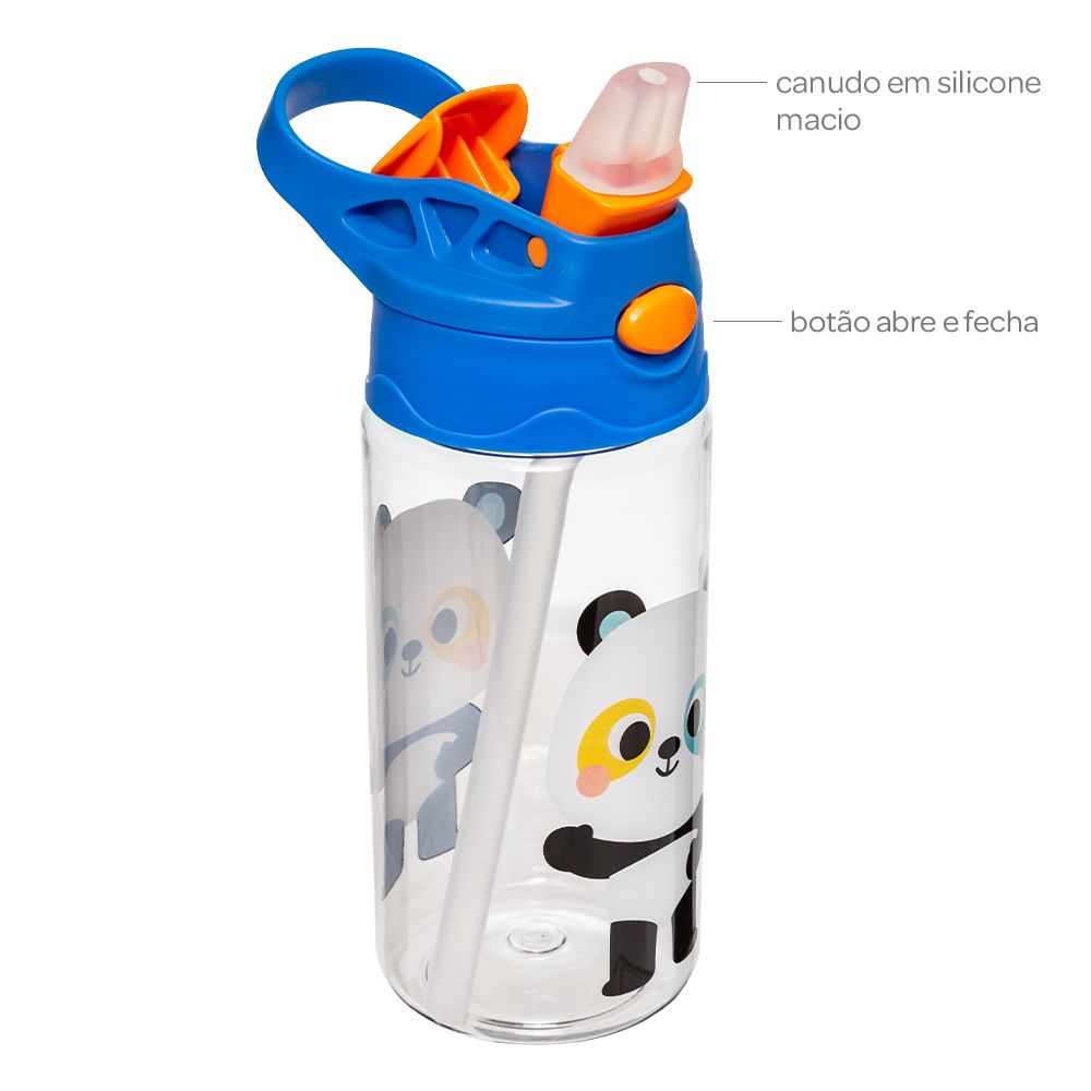 Garrafa Infantil 450ml em Tritan Buba Zoo Panda - Buba