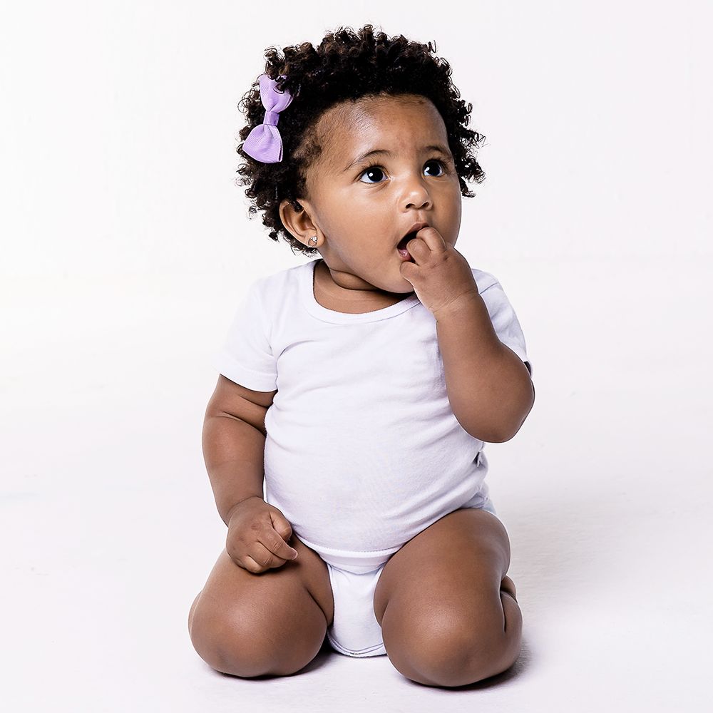 Kit 6 Laços Com Presilha Bebê - Buba