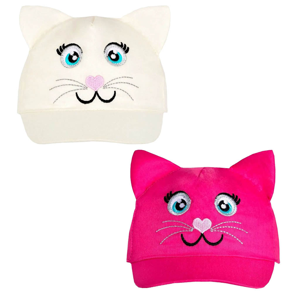 Boné Bebê Menina Gatinha Com Orelhinha - Everly