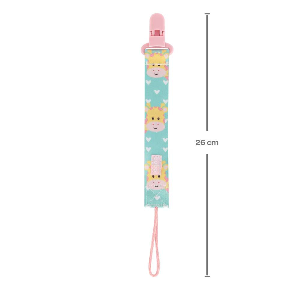 Prendedor de Chupeta Animal Fun Girafa - Buba