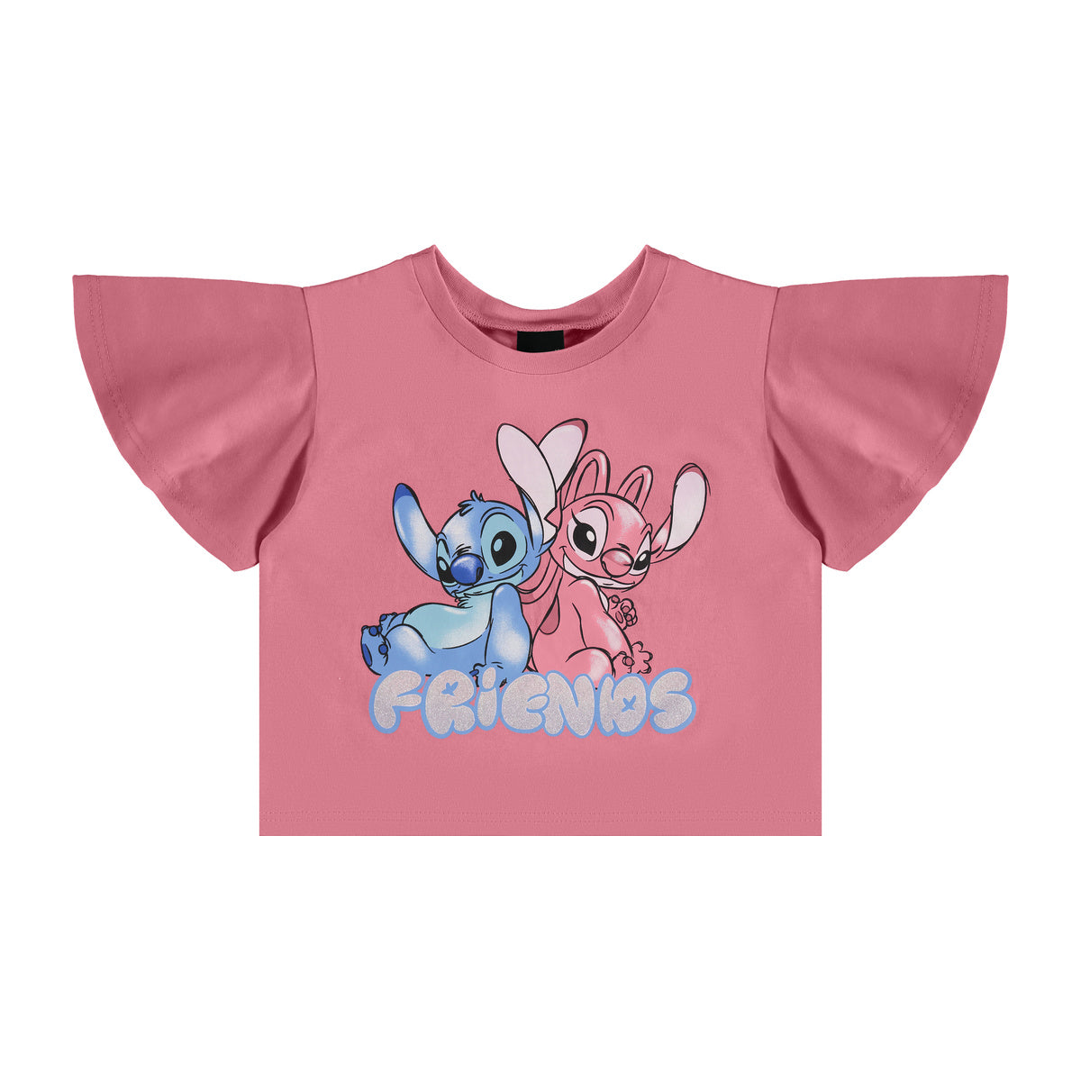 Blusa Infantil Menina Box Manga Curta Stitch - Malwee Kids