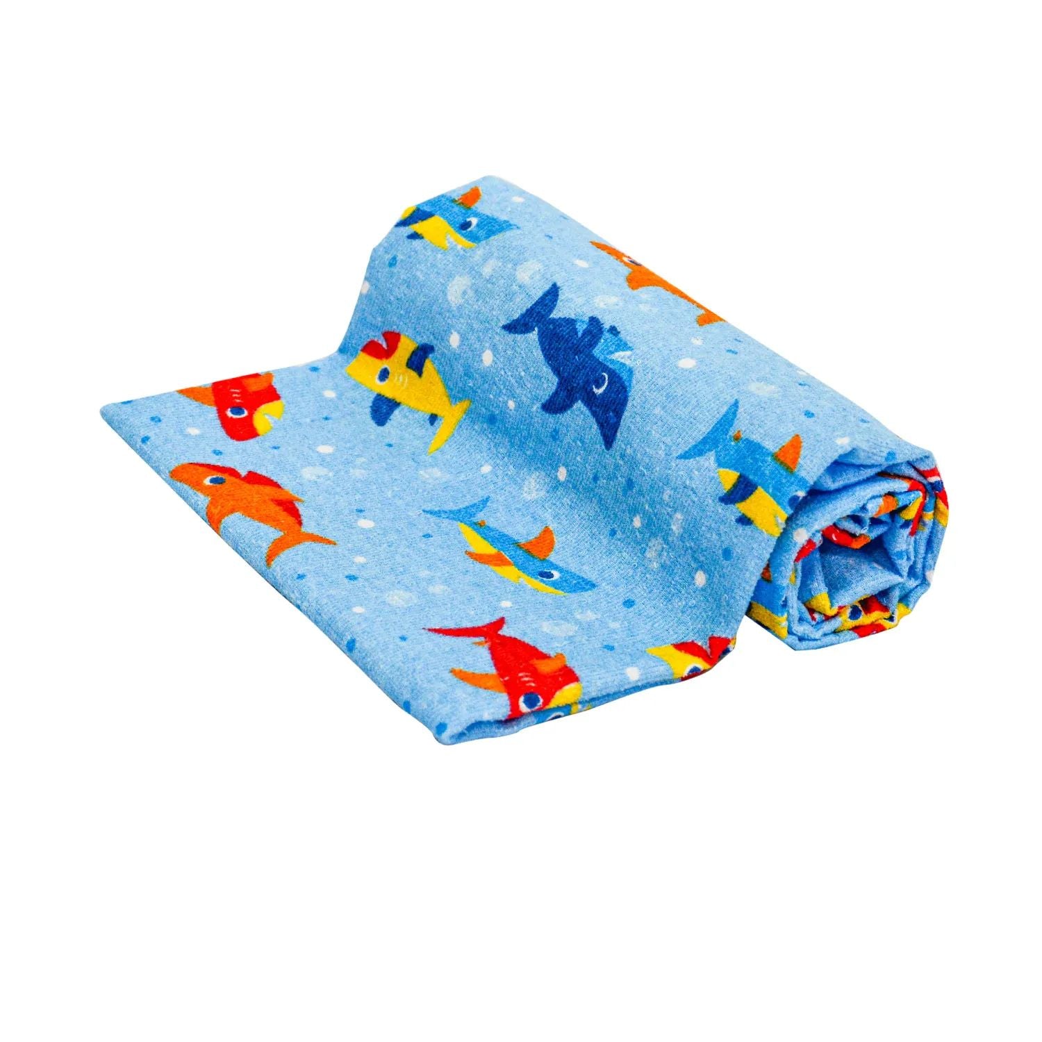 Toalha de Banho Infantil Kids 70cmx1,20m Tubarão - Baby Joy