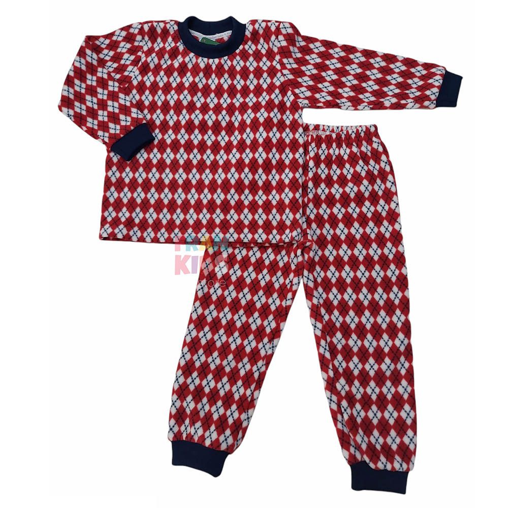Pijama Soft Estampado Vermelho - Rosebud