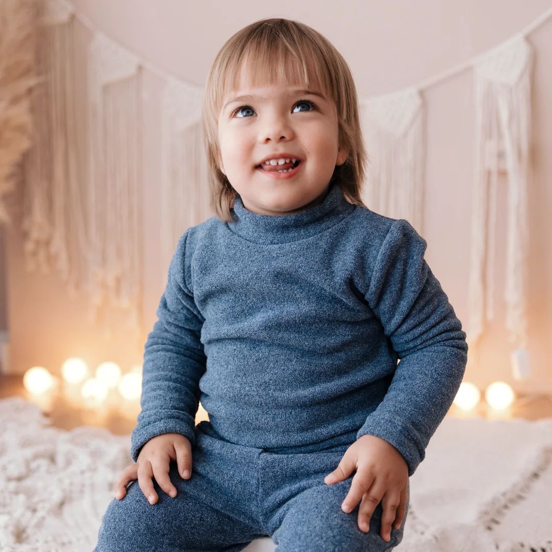 Blusa Infantil Grossa de Inverno Soft Glacê - Rosebud