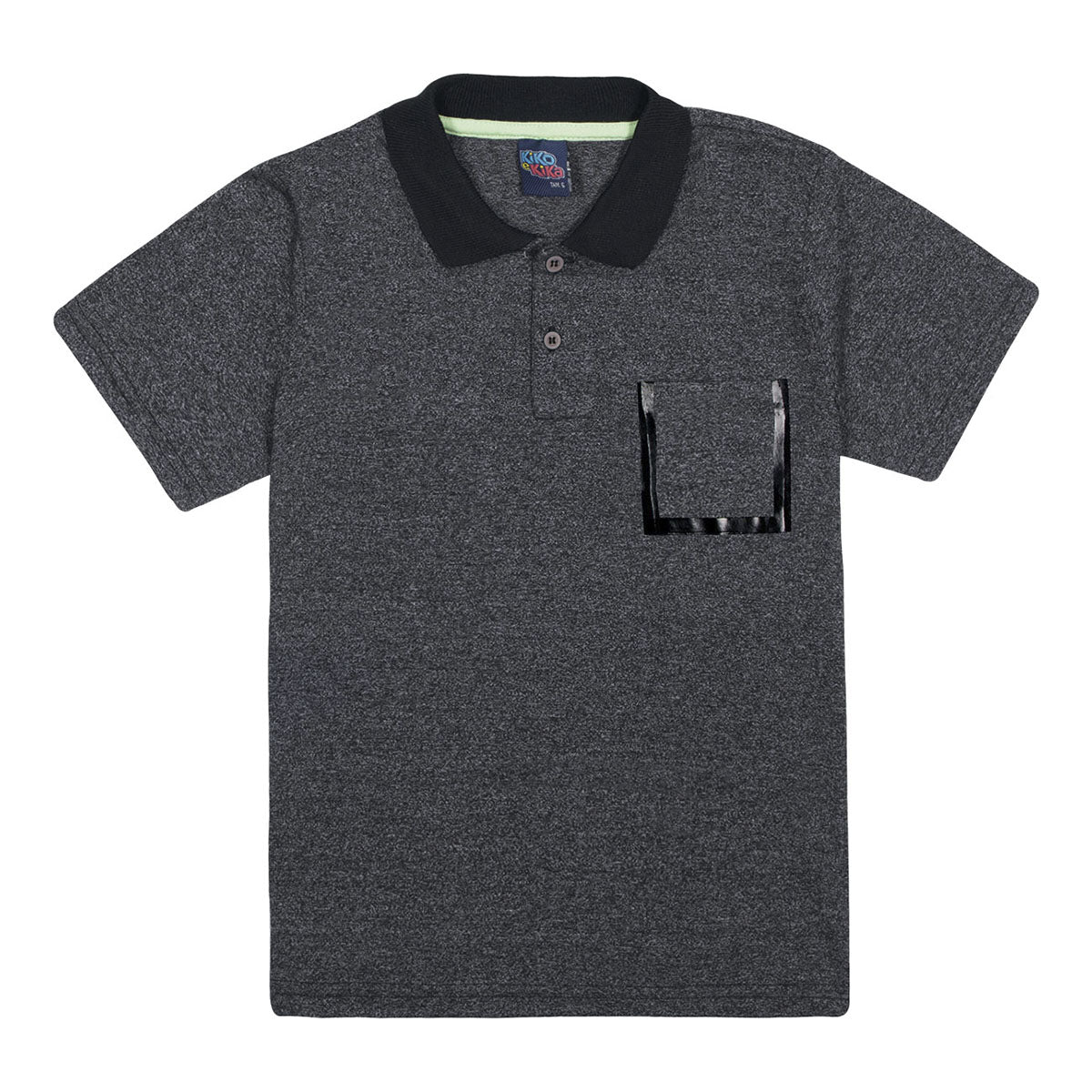 Camisa Polo Infantil Meia Malha - Kiko e Kika