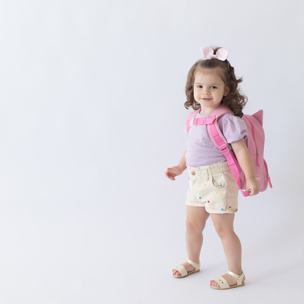 Mochila Infantil Gatinha Rosa - Pimpolho