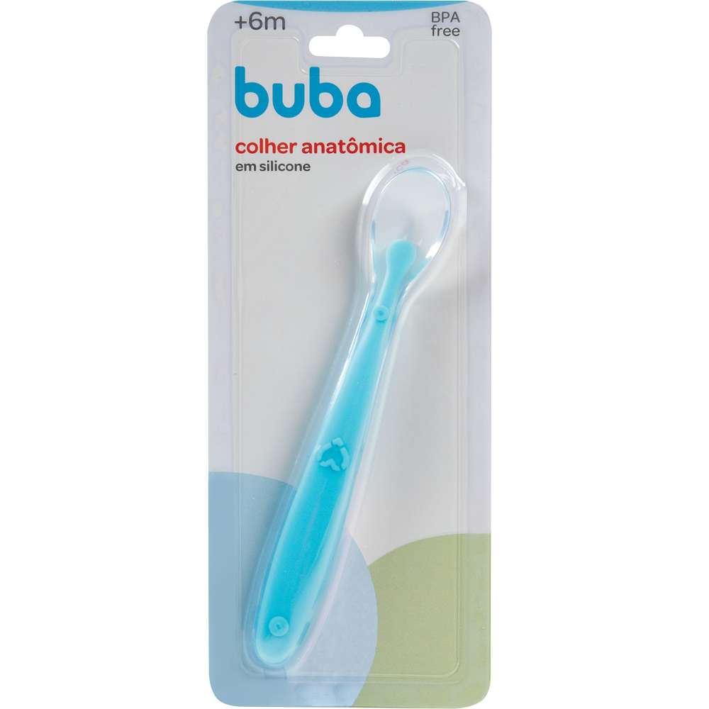 Colher em Silicone Bebê - Buba