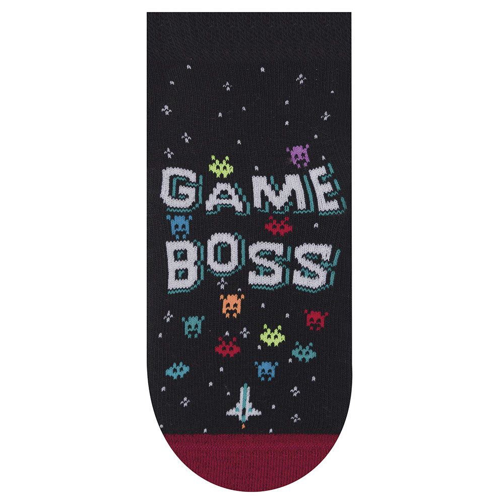 Meia Atoalhada Bebê Menino Game Boss - Selene