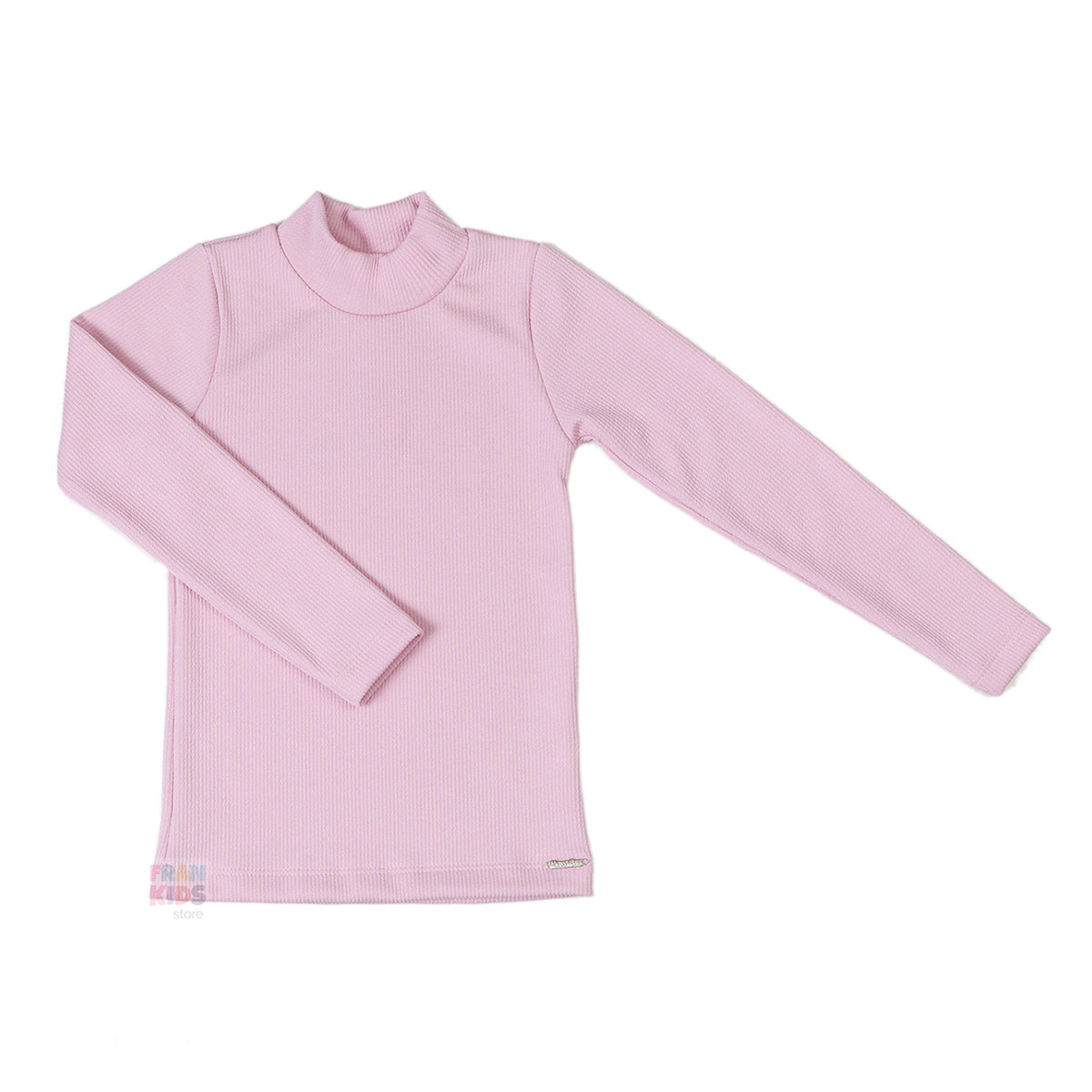 Blusa Gola Alta Canelado Enrugado - Have Fun