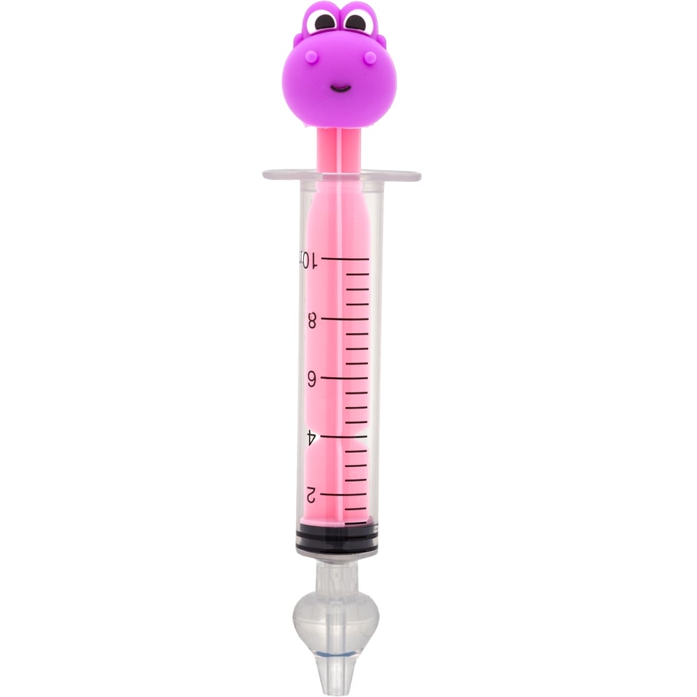 Seringa Lavador Nasal Infantil Dino C/ Ponta em Silicone - Buba