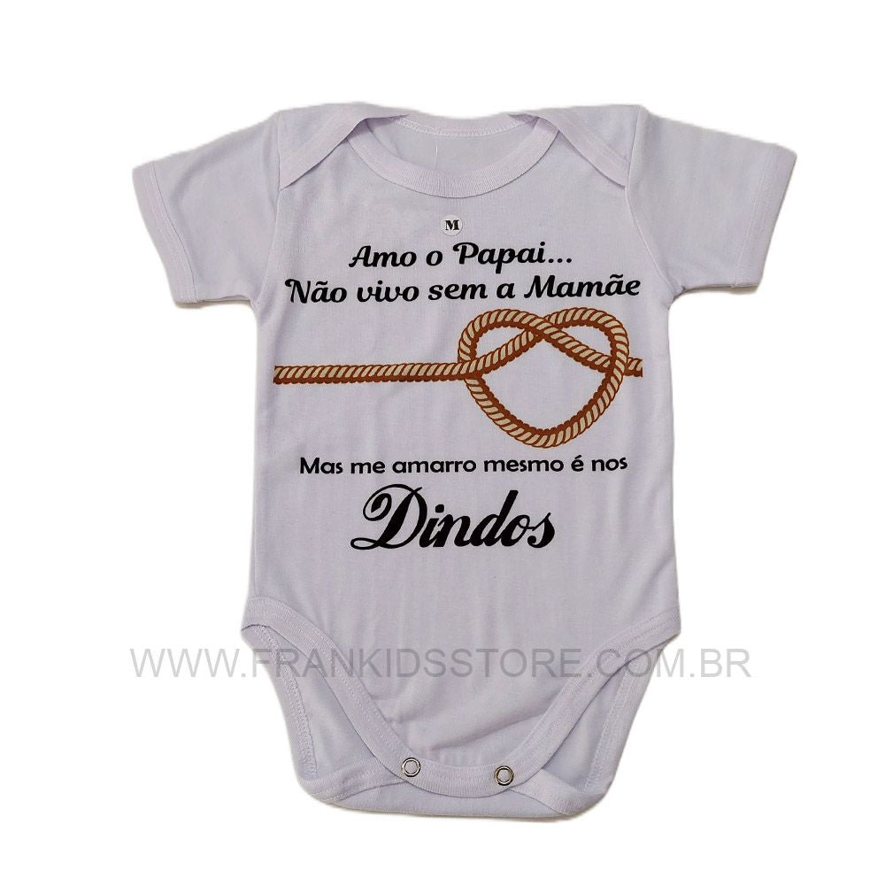 Body Manga Curta Me Amarro Nos Dindos