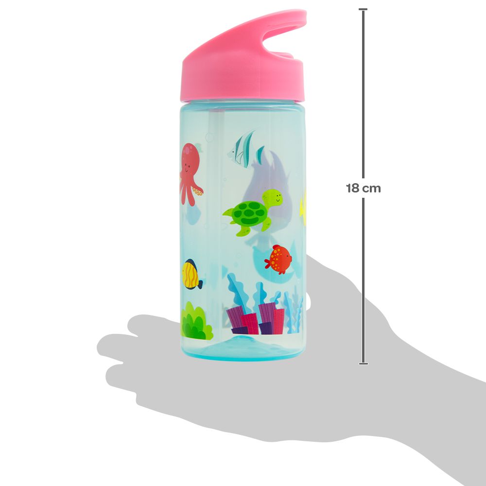 Garrafa Infantil 380ml Aventuras Sereia - Buba