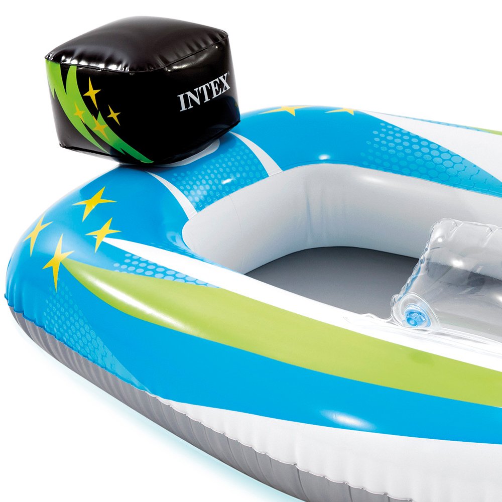 Boia Bote Inflável Infantil Com Fundo - Intex