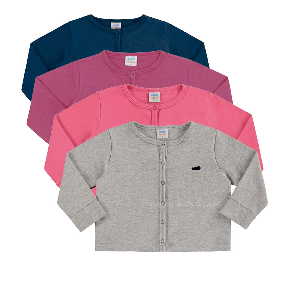 Casaco Leve em Suedine Liso - Marlan