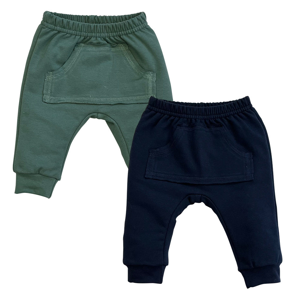 Calça Menino em Moletinho Com Bolso - Tilly Baby