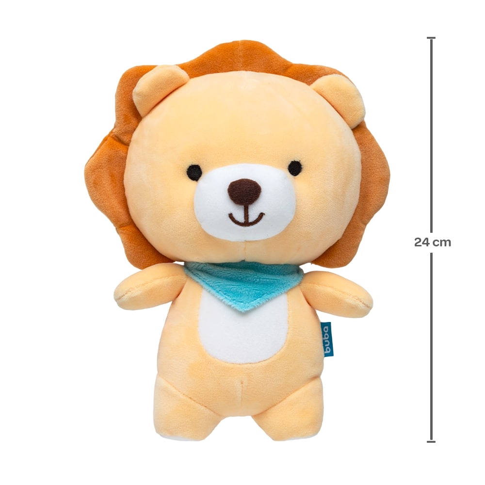 Bichinho de Pelúcia Bebê Soft Buba Zoo Leão - Buba