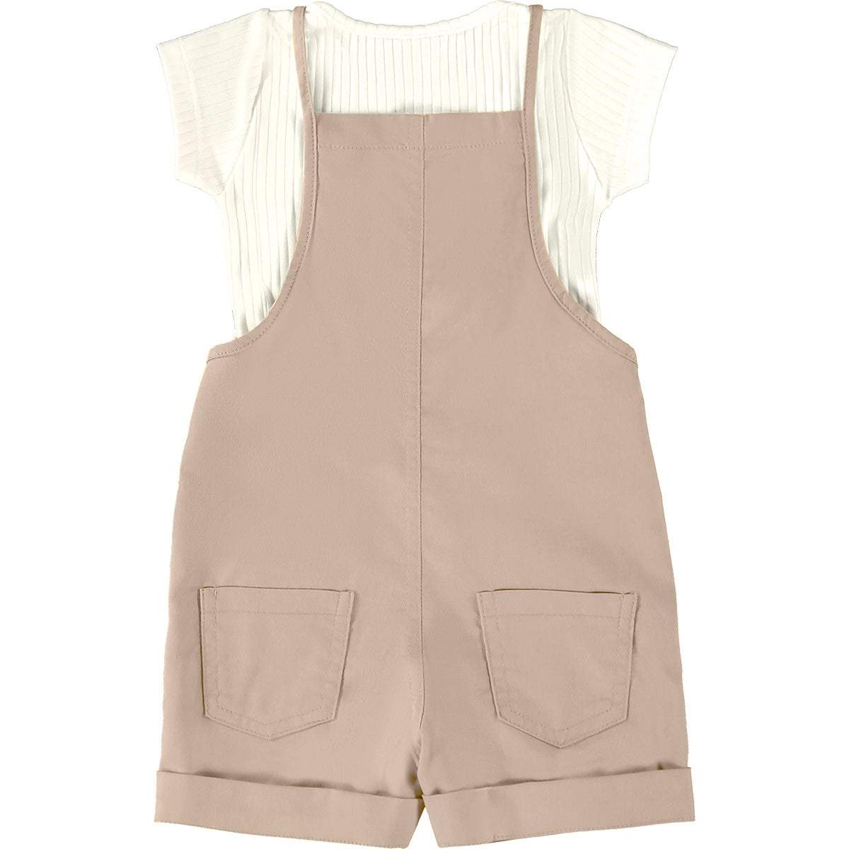 Conjunto Infantil Jardineira Sarja Blusa e Canelada - Have Fun