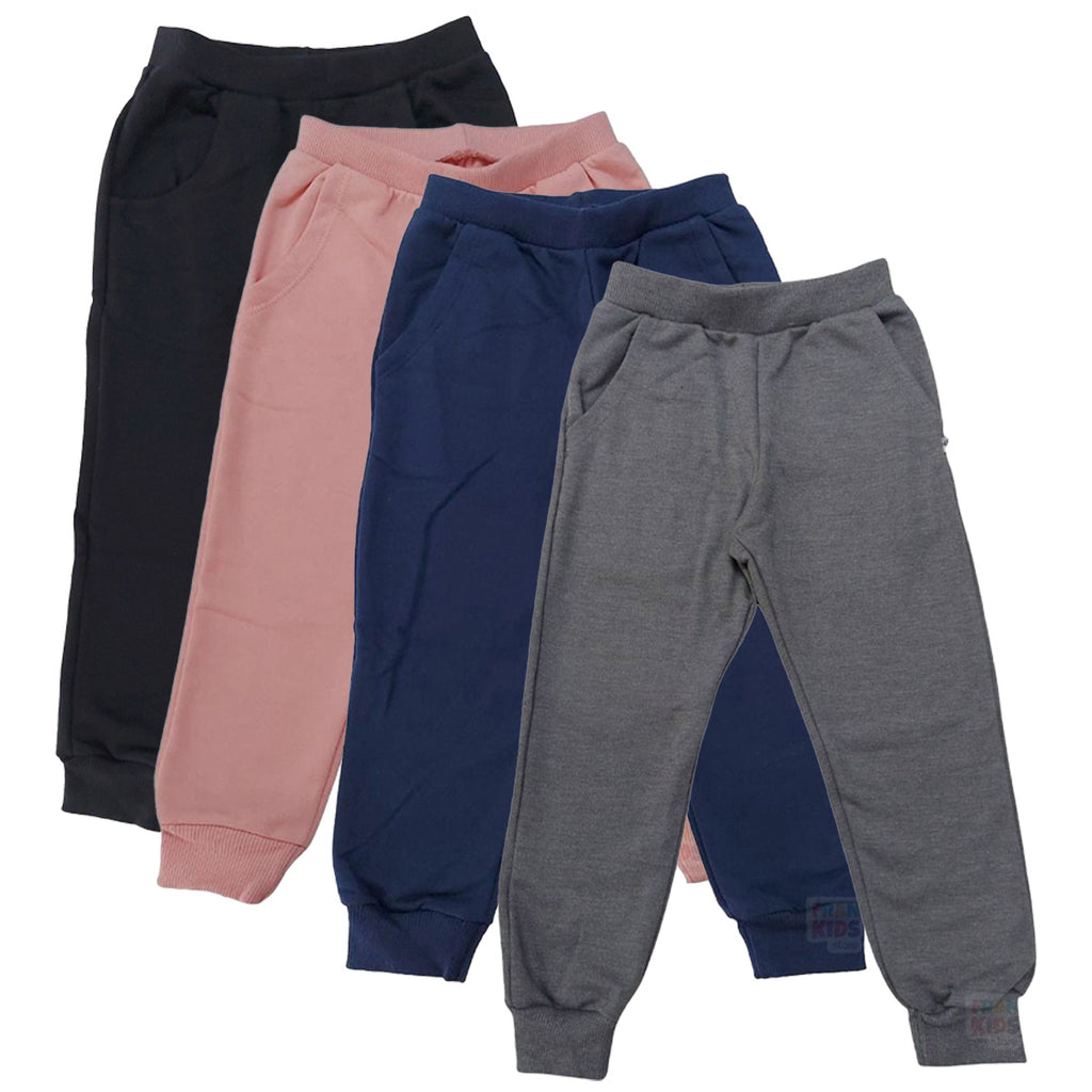 Calça Infantil Lisa Moletom Peluciado Com Bolsos - Have Fun