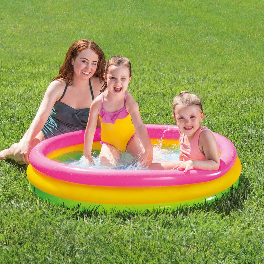 Piscina Inflável Infantil Pôr do Sol 131 Litros - Intex