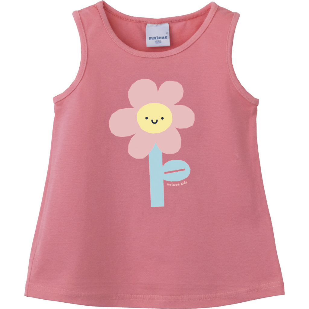 Regata Infantil Menina Básica Em Algodão -  Malwee Kids