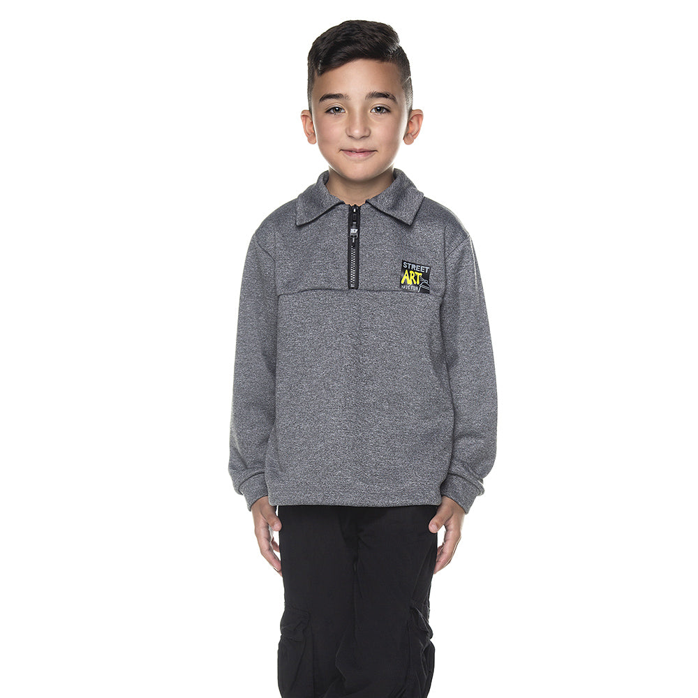 Blusão Infantil Moletom Peluciado Street Art - Have Fun