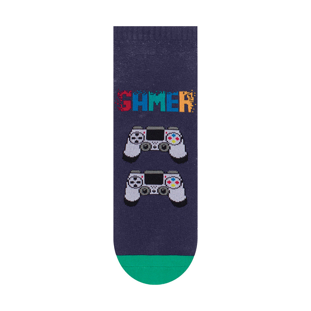 Meia Cano Médio Infantil Menino Gamer - Selene