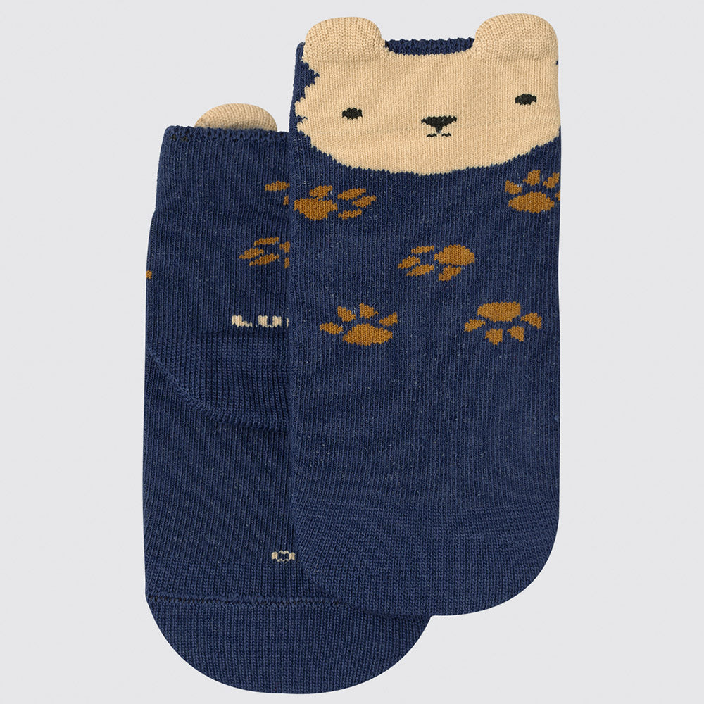 Meia Cano Médio Bebê Menino RN Urso - Lupo