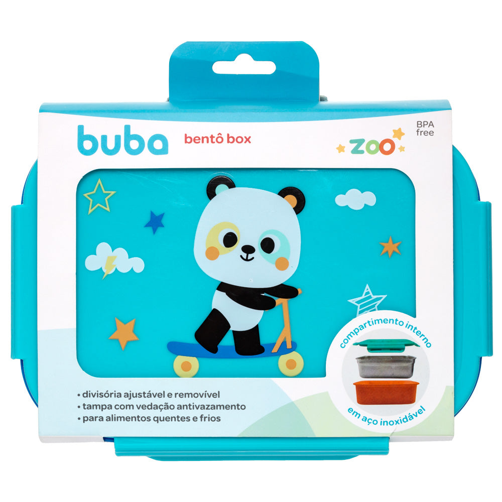 Lancheira Marmita Bentô Box Buba Zoo Panda - Buba