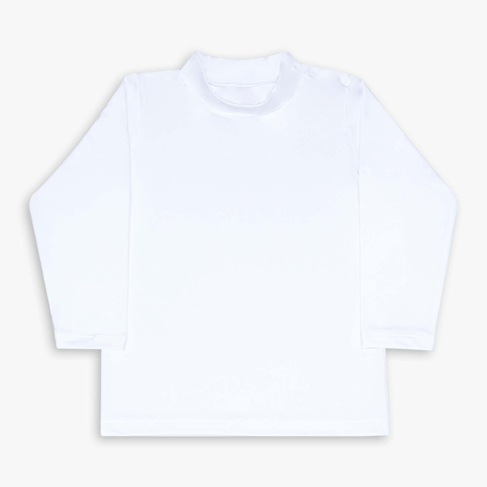 Camiseta Blusa Térmica Gola Alta Para Frio Infantil - Dedeka