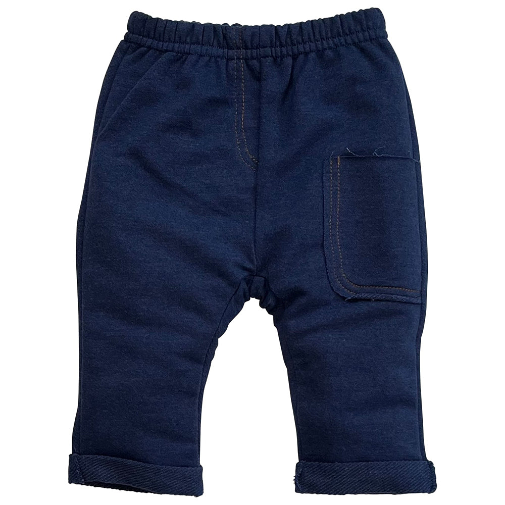 Calça Moletinho Jeans Menino - Tilly Baby