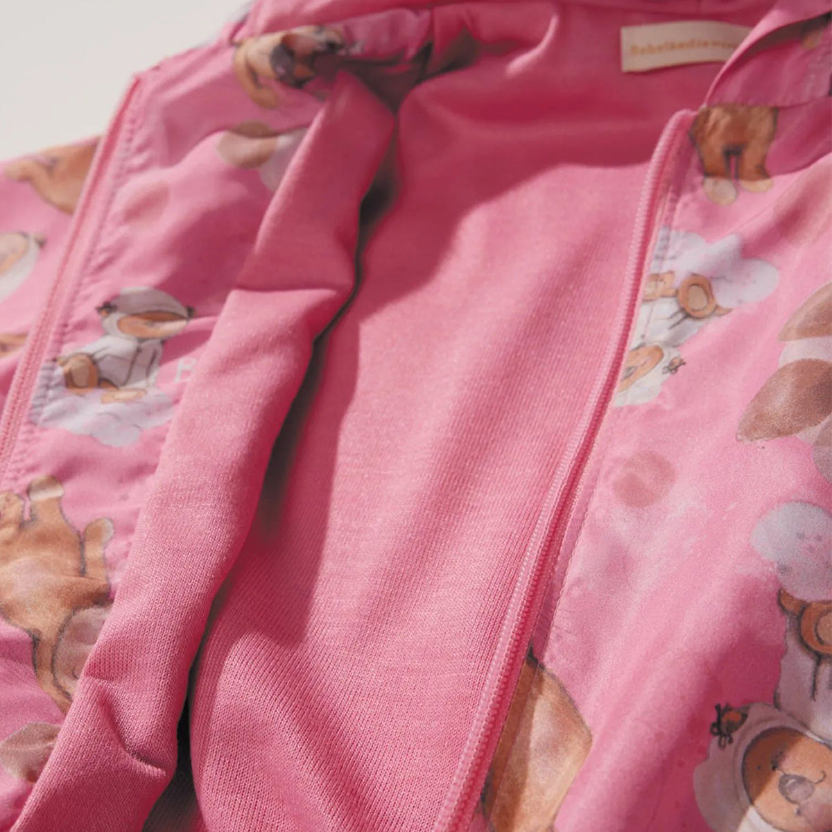 Jaqueta Corta Vento Nylon Infantil Menina Ursos - Bebelândia