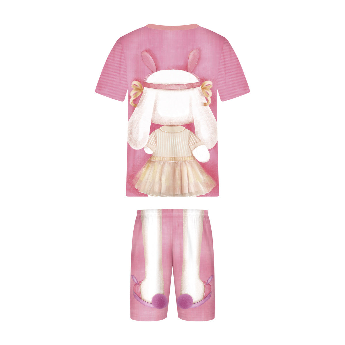 Pijama Infantil Menina Malha Modeli Estampado - Alakazoo