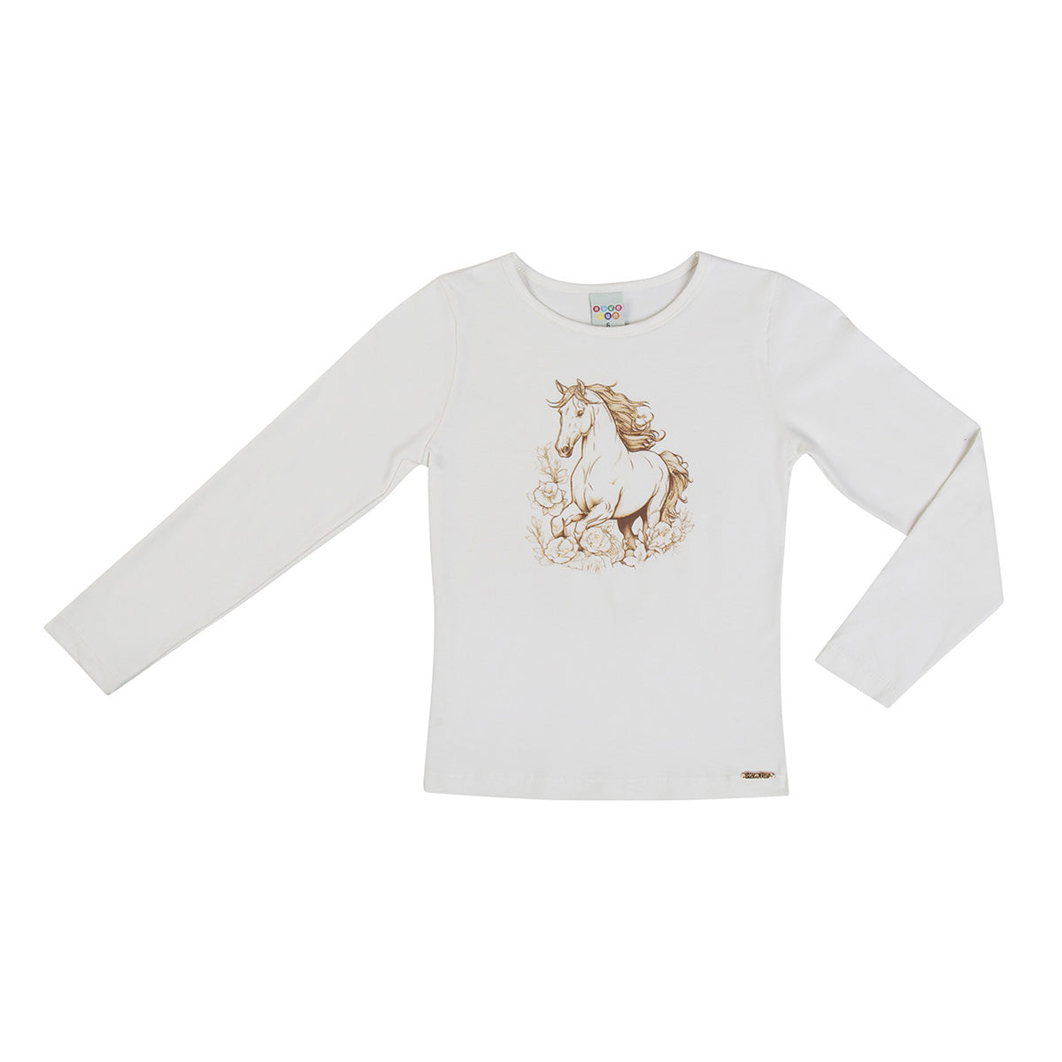 Blusa Infantil Feminina Boiadeira em Cotton - Have Fun