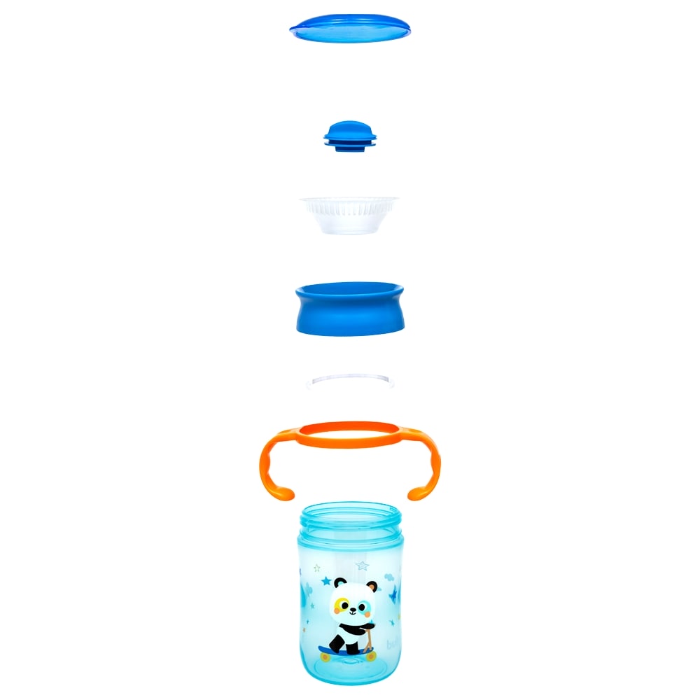 Copo de Transição Antivazamento Bebê 360º Buba Zoo Panda - Buba