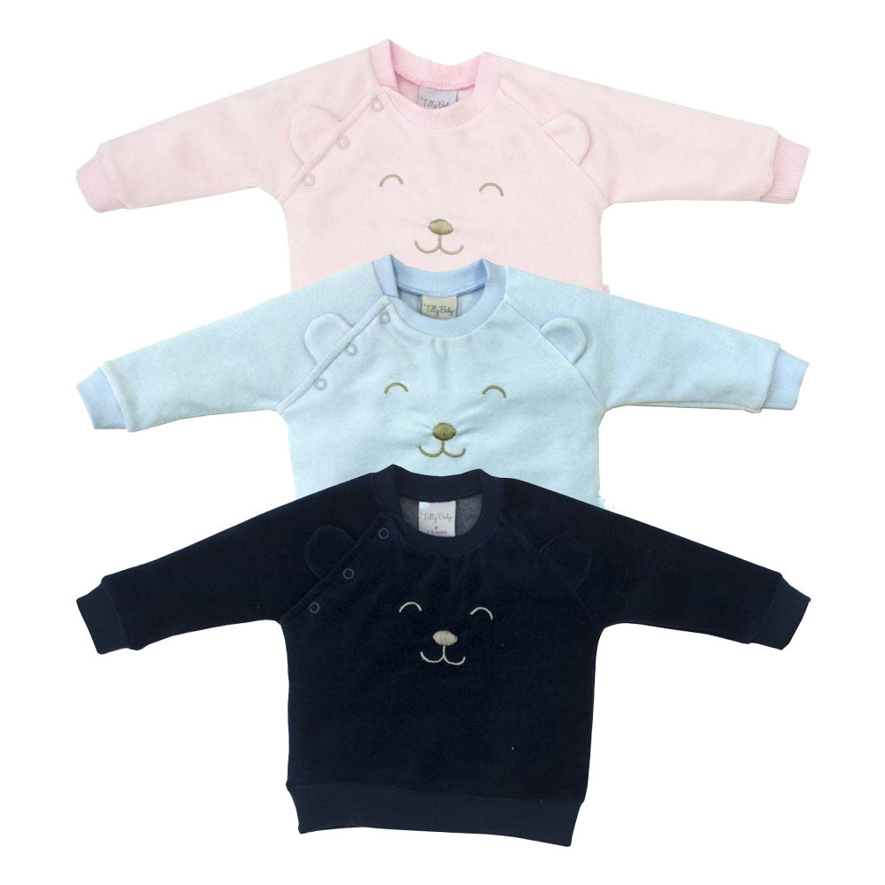 Blusão em Plush Bebê Urso - Tilly Baby