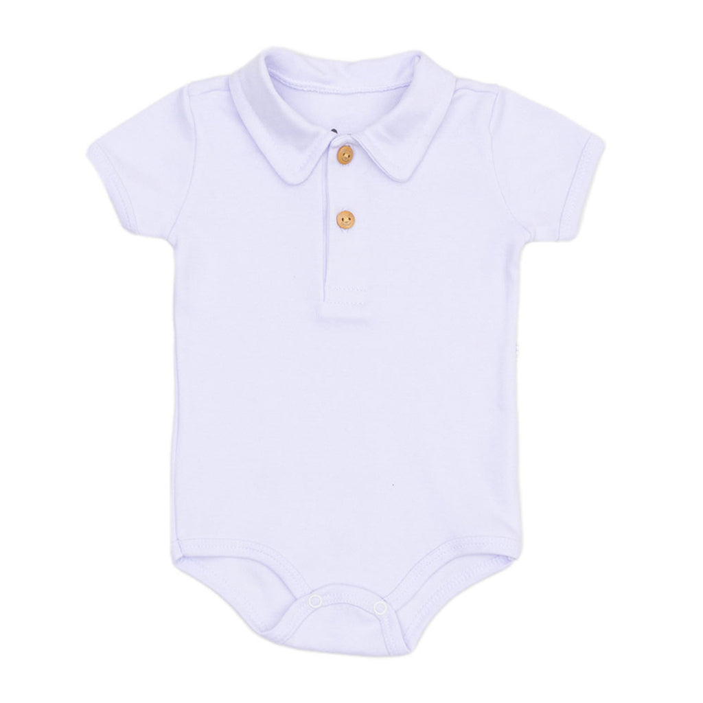 Body Manga Curta Bebê Unissex Gola Polo - Have Fun