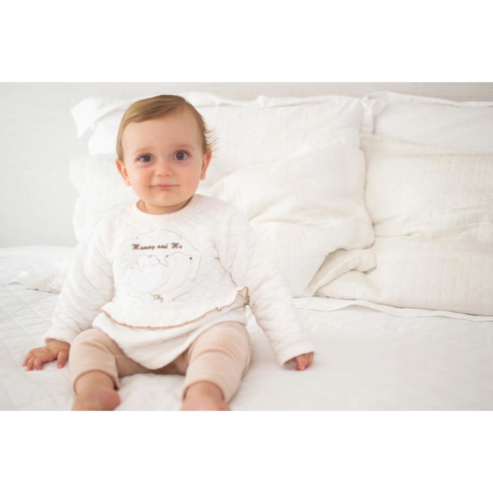 Conjunto Bebê Menina Matelassê Ursinhas - Tilly Baby