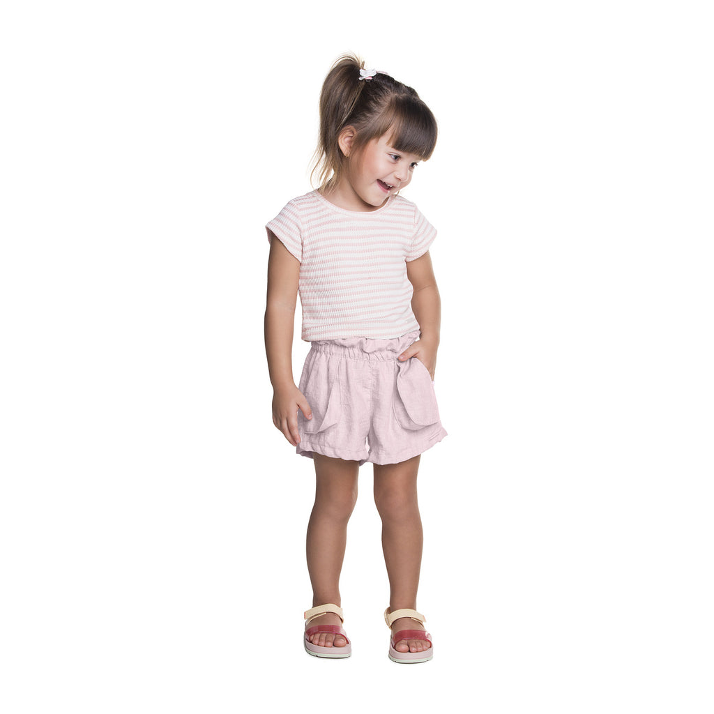 Blusa Infantil Chique Malha Crochet - Have Fun
