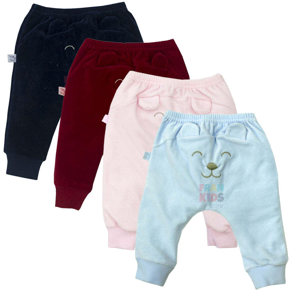 Calça em Plush Bebê Urso  - Tilly Baby